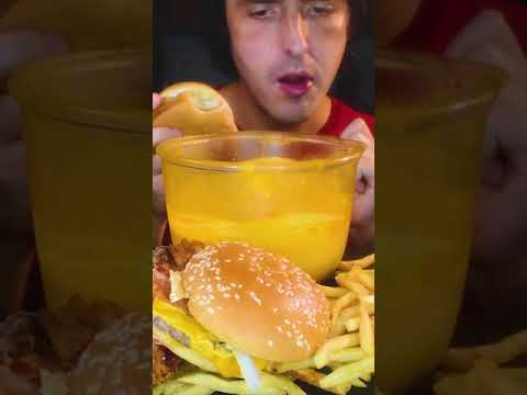 BLOOPERS ! Making ASMR mukbang in NYC is HARD #shorts