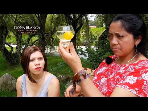 DOÑA BLANCA ❤️ ENERGY CLEANSING WITH SWORD AND EGG