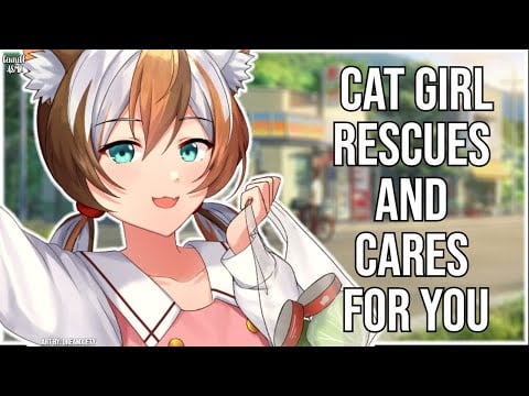 3DIO ASMR | Getting Rescued by a Cat Girl 🐈 |  (POV: You Are A Cat)