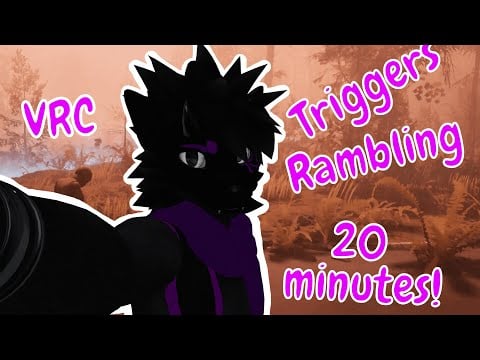FURRY ASMR | Triggers and Ramble in VR