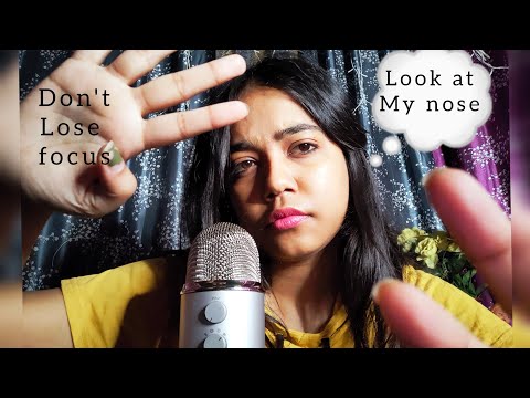 FASTEST ASMR~TESTING YOUR FOCUS ABILITY+follow my instructions+(fast hand movements)