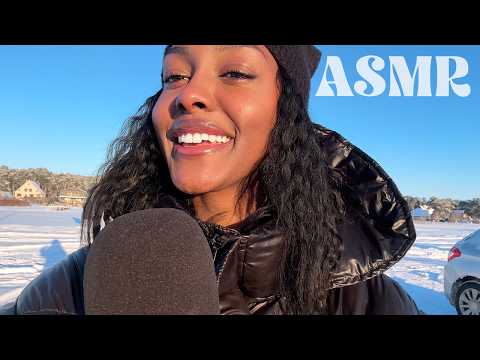 ASMR in SNOW ❄️ Tingly Snow Crunching Sounds