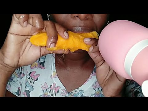 "ASMR: Disfrutando un Mango de Chancleta"