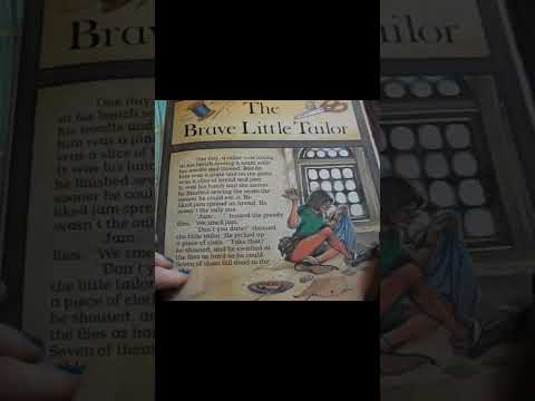 ASMR The Brave Little Tailor snippet #asmr  #bedtimestories