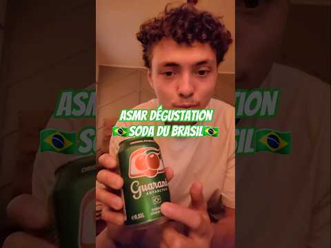 asmr dégustation guaranã antartica #asmr #asmrfrançais