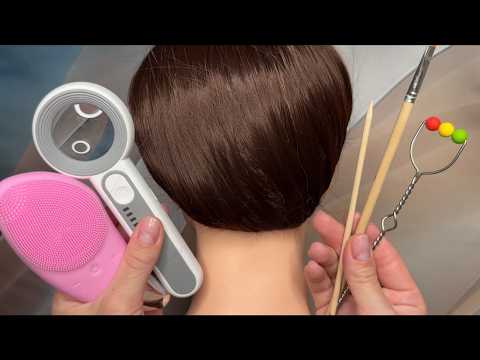 АСМР Осмотр Шеи и Линии Роста Волос • ASMR Doctor