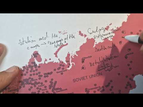 ASMR: Soviet GULAGS - Forced Labor Death Camps under Stalin's Horror Rule | ASMR History Maps