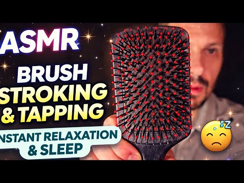 ASMR Brush Stroking & Tapping | Instant Relaxation & Sleep