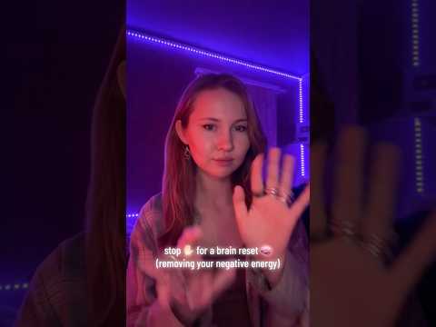 Silent Reiki Negative Energy Cleanse With Ring Sounds🤩💍 IB @fruitypatchouli ✨ #asmrshorts
