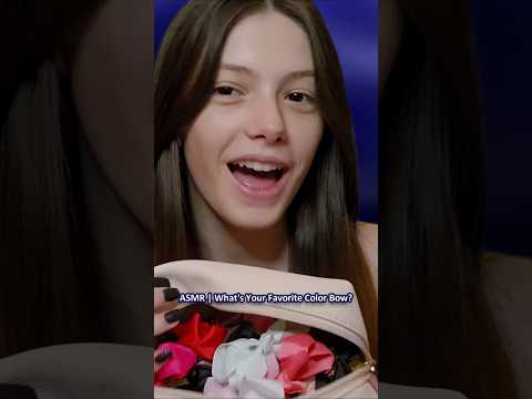 ASMR | What's Your Favorite Color Bow? ─♡─ #asmr #hairbows