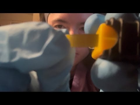 Skin exam and mole Biopsy | ASMR personal attention role play 