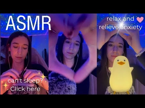 ASMRnoa | asmr for sleep and relaxation 💕| live #79