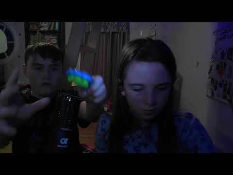 My older brother does ASMR for the first time
