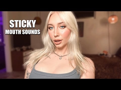 Trying Wet & Sticky Mouth Sounds to Relieve Your Stress (ASMR Mouth Sounds)