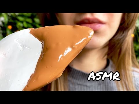 Услада со сгущенкой🍮// Delight(Uslada) with condensed milk// ASMR CRUNCH