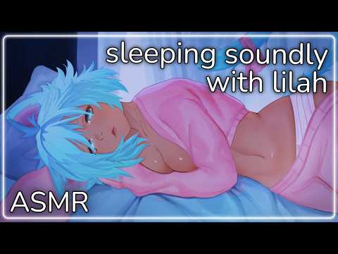 【ASMR】don't wake her! (breathing, blowing, & ear rubbing)