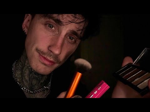 ASMR Doing Your Makeup Roleplay 