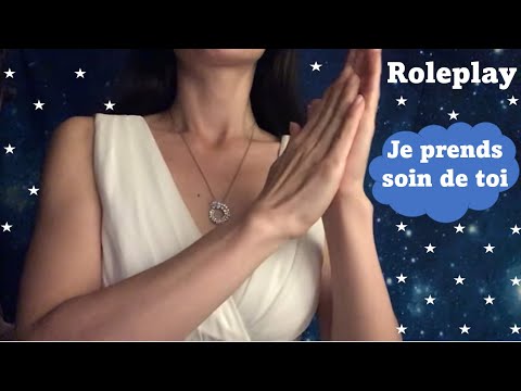 ASMR ROLEPLAY * je te borde et t'endors en douceur
