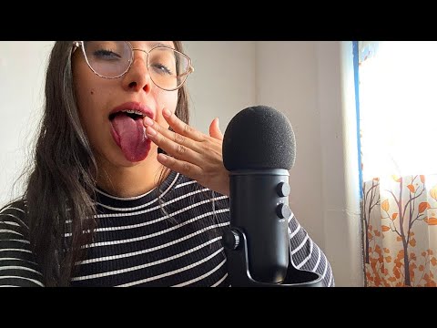 ASMR ESPAÑOL // SP1T P41NT1NG CON MUCHAS B4B1T4S + MOUTH SOUNDS.