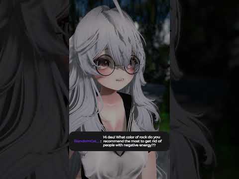 Catgirl vs Negative Energy: Rock Edition  #vtuber #vrchat #advice