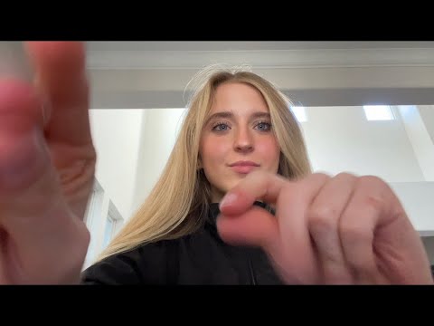 fast and aggressive asmr hand movement and hand sounds🏃🏼‍♀️‍➡️