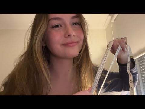 ASMR inspecting your face Roleplay (fast and aggressive)💛💛