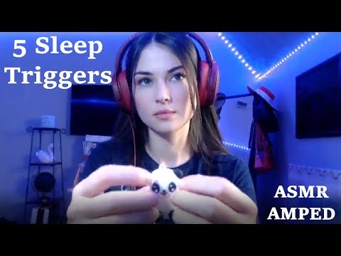 ASMR [5 Triggers for Sleep] | No Talking