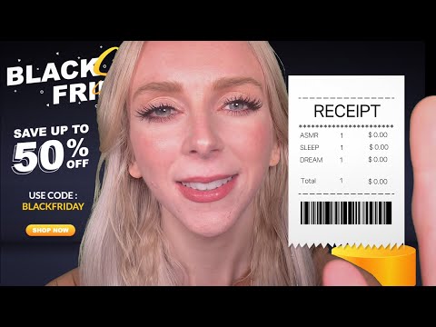 ASMR Roleplay 🛍️ LIVE Cyber Monday Jewelry Sale 💍💎