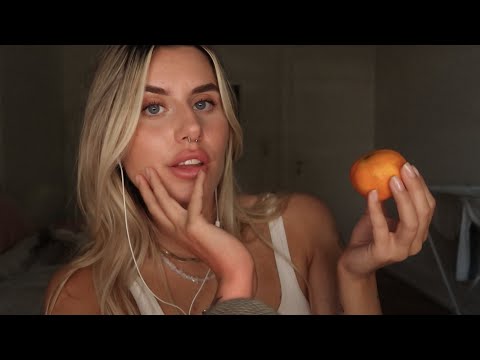 ASMR fall asleep in 15 minutes | mukbang & whispering