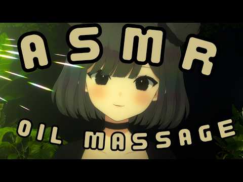 【ASMR】full body oil massage🧴🩷| relieve your stress and tension🙏🏻 | calm massage parlor✨ #3DIO #asmr