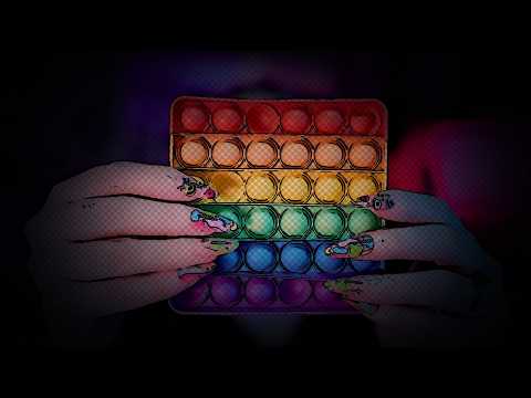 Pop Art Asmr With Music (Layered Soundscape for Sleep no talking)