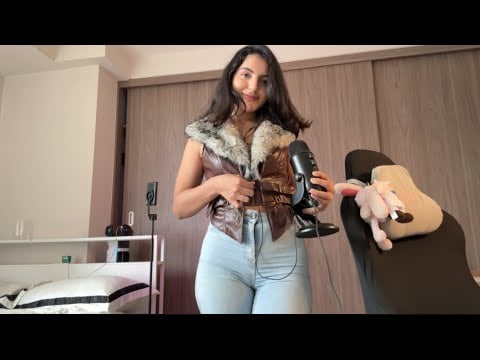ASMR | FABRIC SOUNDS cute tops ♥️✨
