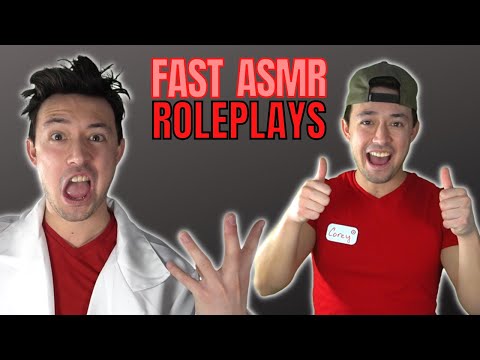 🔥 FAST ASMR Roleplays | Target Cashier, Mad Scientist, Pokémon Trainer, Cave, and Target ASMR