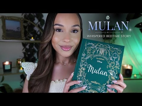 ASMR Reading You A Bedtime Story🌙 Disney's Mulan | Bedtime Fairytales For Sleep