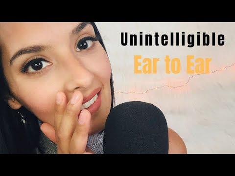 ASMR UNINTELLIGIBLE  WHISPER/ECHO (mouth sounds)