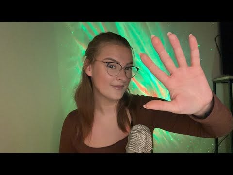  ASMR Hand Movements, Whispered Rambles & Tongue Clicking 💤