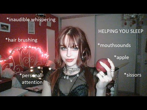 ASMR brain melting trigger for sleep | vampire girl gives you tingles | deutsch/german