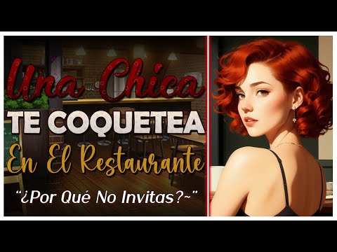 ASMR ☕ Una CHICA Te COQUETEA En El RESTAURANTE - F4M - ASMR Roleplay - ESPAÑOL.