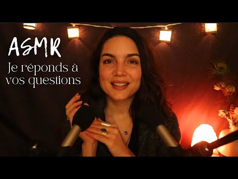 ASMR * Les papotages du dimanche ! Je réponds à vos questions * Proche micro