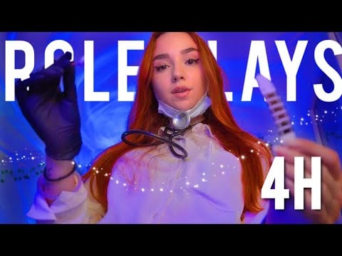 ASMR: TOUS MES ROLEPLAYS (4H)