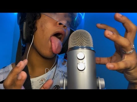 ⚠️ WARNING ⚠️ THIS LOFI ASMR MOUTH SOUNDS FAST AND AGGRESSIVE SPIT PAINTING WILL GIVE YOU TINGLES 💥