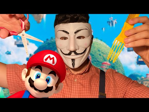 ASMR - PELUQUERO de MARIO BROS👨🏻🍄 - Roleplay Español