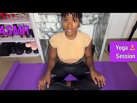 ASMR Yoga Session 🧘‍♀️