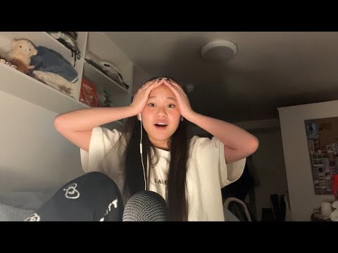 ASMR nail tapping while giving you guys a life update (rambling!) 