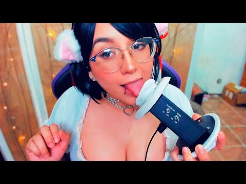 ASMR Ear Licking (3Dio) | pekeasmr 20220119