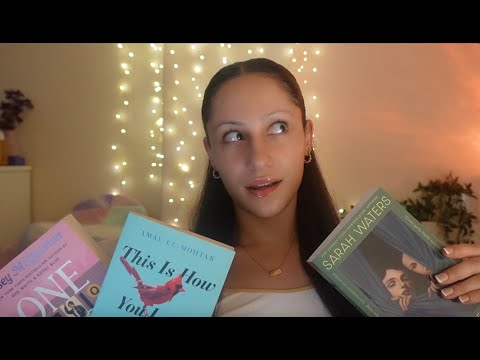 ASMR - sapphic book review/recommendations! #wlw