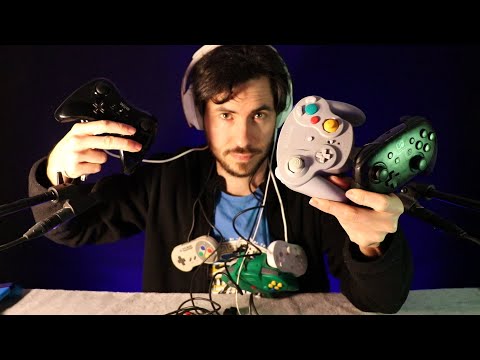 asmr manettes nintendo