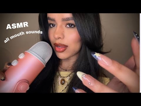 ADHD ASMR but its all WET mouth sounds triggers 😵‍💫