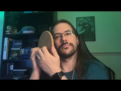 ASMR | Cork tapping and scratching (no talking, binaural)