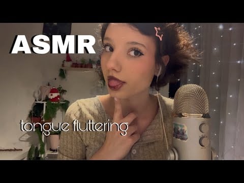 𑣲ASMR || tongue fluttering 👅